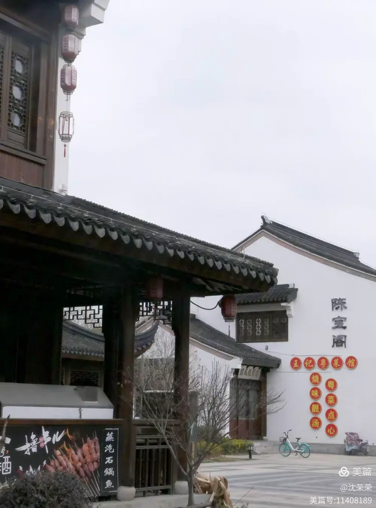 2.17刘行镇街景》国家一级摄影师沈荣荣